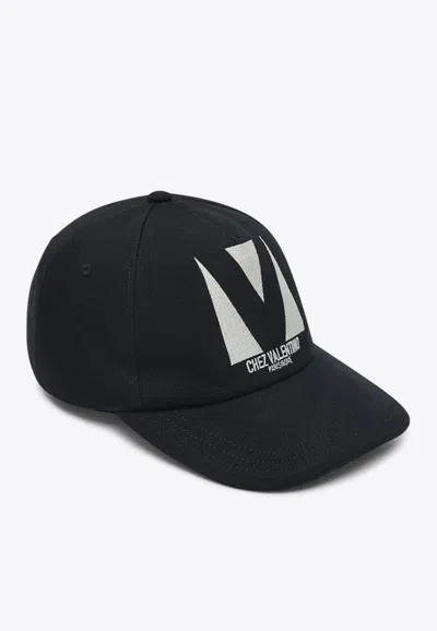 VALENTINO GARAVANI CHEZ LOGO BASEBALL CAP