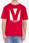Valentino Garavani Man T-shirt Red Size M Cotton In Red