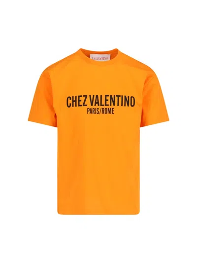 VALENTINO "CHEZ" LOGO T-SHIRT
