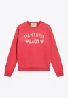 Valentino Crew Neck Graphic Print Raglan Sleeves Top In Pink