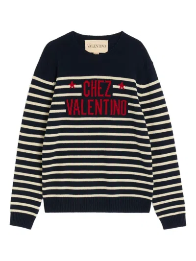 VALENTINO VALENTINO CHEZ MOTIF SWEATER