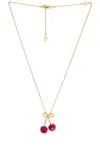 Valentino Pearls And Heart Necklace Jewelry White In Gold