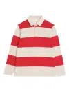 Valentino Chez-patch Polo Shirt In Red