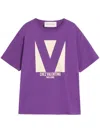 Valentino Women's Chezprint Tshirt In Purple