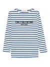 Valentino Cotton Long Sleeve T-shirt With Print In White