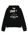 Valentino Cotton Fabric Sweatshirt With Comfortable Fit In Black