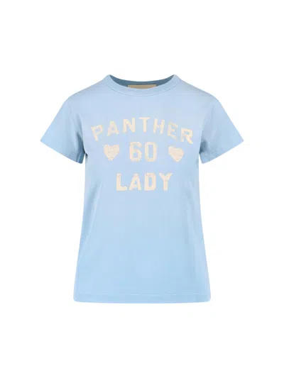 Valentino Chez T-shirt In Blue