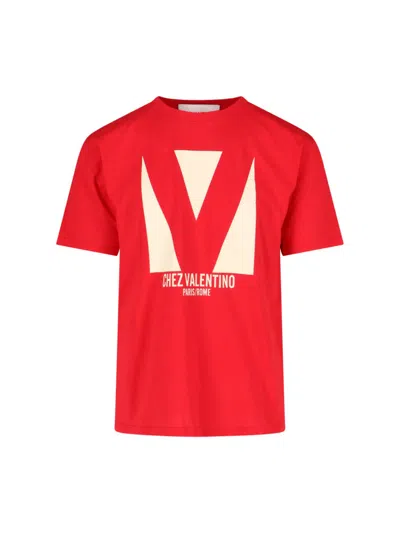 VALENTINO VALENTINO CHEZ' T-SHIRT – RED