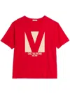 Valentino Garavani Man T-shirt Red Size M Cotton