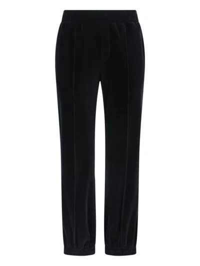 Valentino Jersey Bottom Vlogo Signature Chenille In Black
