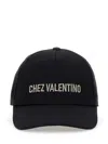 Valentino Garavani Midnight Blue Cotton Baseball Cap