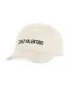 Valentino Garavani Chez  Baseball Cap In White