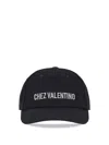 Valentino Cotton Baseball Cap With Embroidery