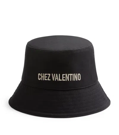 VALENTINO GARAVANI CHEZ VALENTINO BUCKET HAT