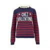 Valentino Women's Cotton Jersey | Size Small | 7b3kc67d9ke Color Bp3 In Multi