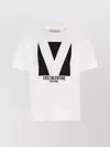 Valentino Mens Avorio Logo-print Crew-neck Cotton-jersey T-shirt