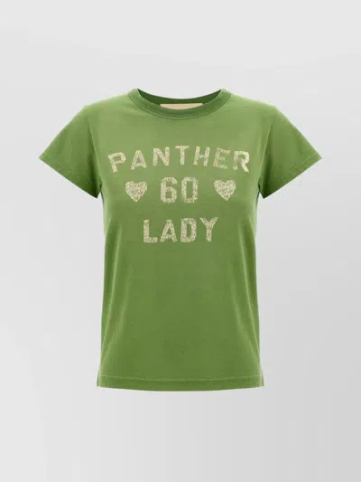 VALENTINO 'CHEZ VALENTINO' CREW NECK GRAPHIC PRINT T-SHIRT
