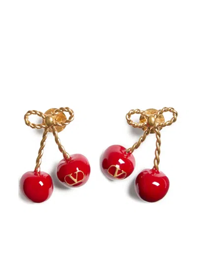 VALENTINO GARAVANI CHEZ CHERRYFIC EARRINGS
