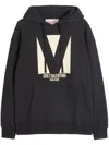 Valentino Chez Hooded Sweatshirt In Black