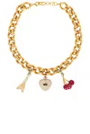 Valentino Chez  Necklace In Gold