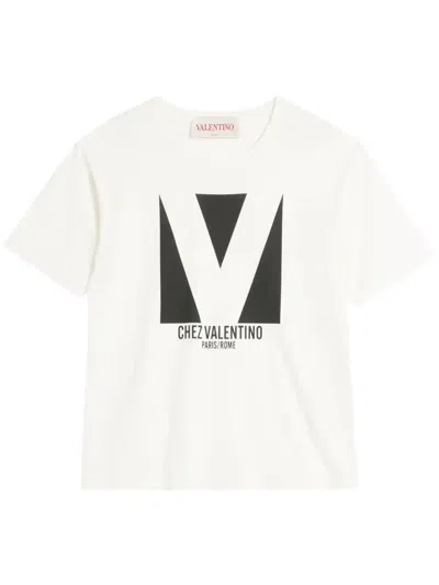 VALENTINO T-SHIRT MIT LOGO-PRINT
