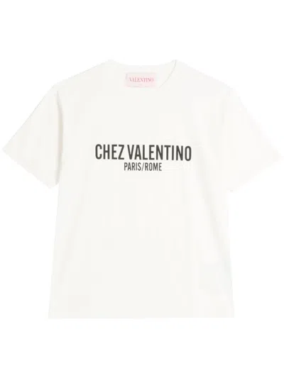 VALENTINO CHEZ VALENTINO-PRINT T-SHIRT 