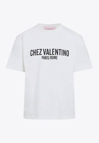 VALENTINO CHEZ VALENTINO PRINT T-SHIRT