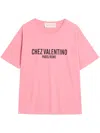 Valentino Short-sleeved T-shirt In Pink