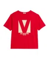 Valentino T-shirt Logo In Red