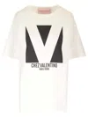 Valentino " Print T-shirt In White