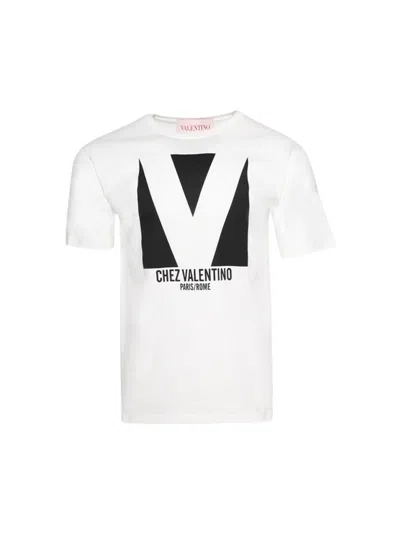 VALENTINO VALENTINO CHEZ T-SHIRT WHITE