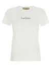 Valentino Cotton Crew Neck T-shirt With Short Sleeves In White