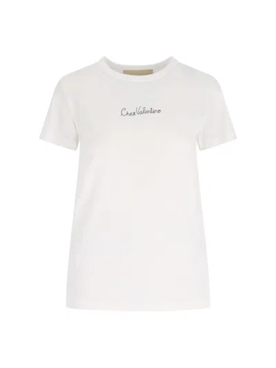 Valentino "chez " T-shirt – White