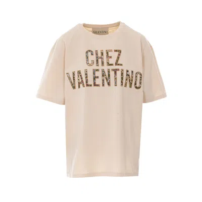 Valentino Chez  T-shirt In Multi