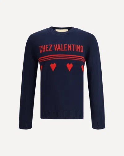 VALENTINO CHEZ VALENTINO WOOL SWEATER