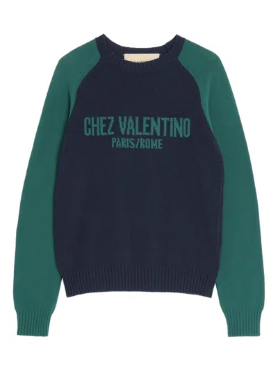 VALENTINO VALENTINO CHEZ VALENTINO WOOL SWEATER
