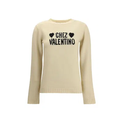 VALENTINO CHEZ VALENTINO WOOL SWEATER