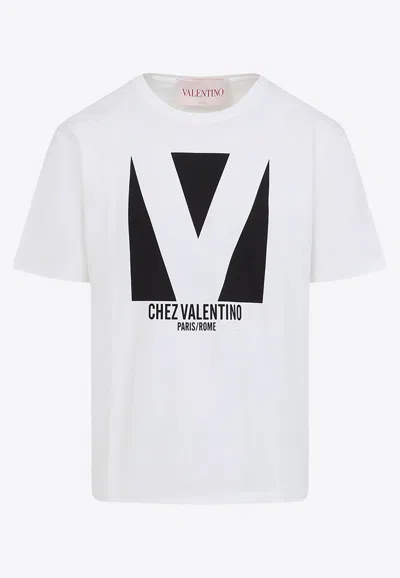VALENTINO CHEZ VLOGO T-SHIRT