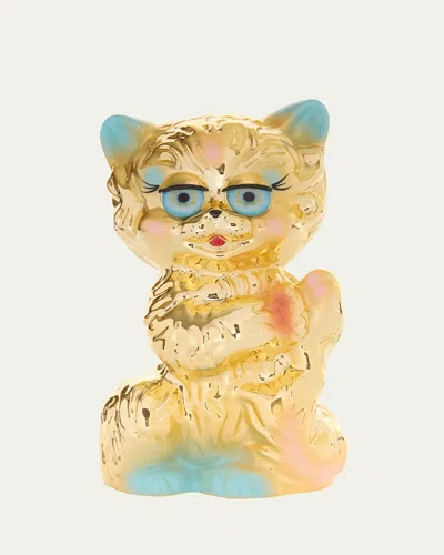 Valentino Garavani Chic Cat Minaudiere Clutch Bag In Multi