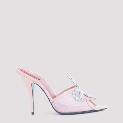 Valentino Garavani Chic High Heel Slides 10.5cm In Multi