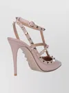 Valentino Chic Sling Back Pointed Toe Pumps In Neutral