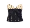 Valentino Plusdepois Print Chiffon Top With Handmade Draping And Bow Detail In Black