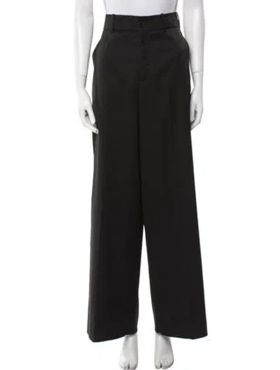 Pre-owned Valentino Chinos W/ Tags In Black