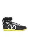 Valentino Garavani Woman Sneakers Black Size 6 Leather In Multi