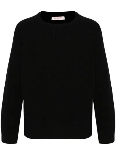 VALENTINO CHUNKY-KNIT SWEATER