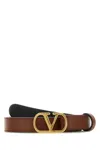 VALENTINO GARAVANI VALENTINO GARAVANI CARAMEL LEATHER BELT