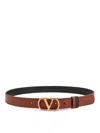 Valentino Vlogo Leather Belt