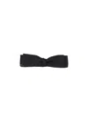 Valentino Hair Bow Design Accessories Collection In Black