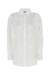 Valentino White Cotton Shirt In White
