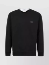 VALENTINO CLASSIC CREWNECK SWEATER WITH RIBBED HEM AND CUFFS
